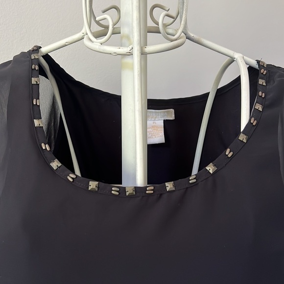 Christina petite black top - Picture 2 of 4